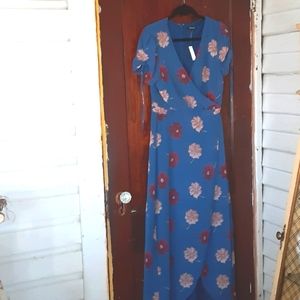 Madewell sz 6 pit 16 inches maxi dress
